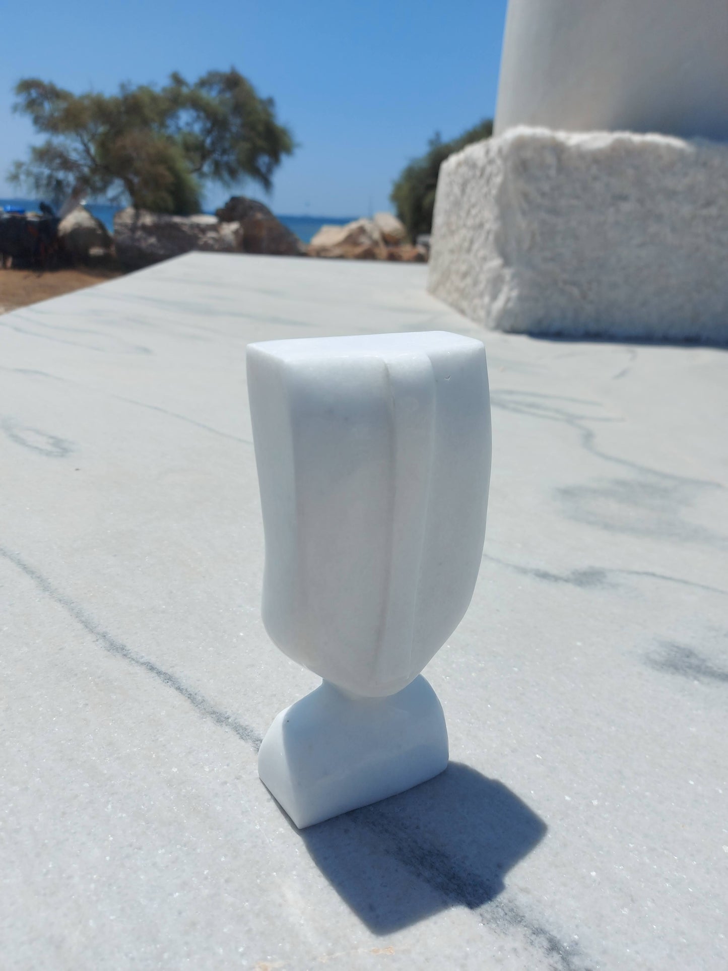 Cycladic figurine statue type 9